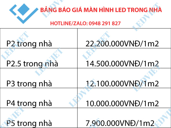 giá màn hình led trong nhà