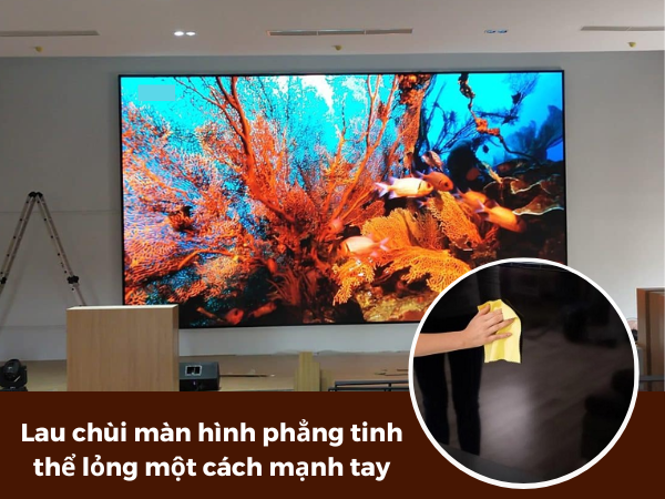 cách vệ sinh màn hình tivi led cách vệ sinh màn hình tivi led