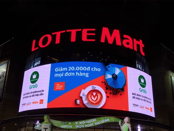 màn hình led cong