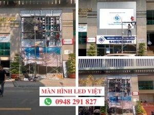 màn hình led tại Saigon Bank
