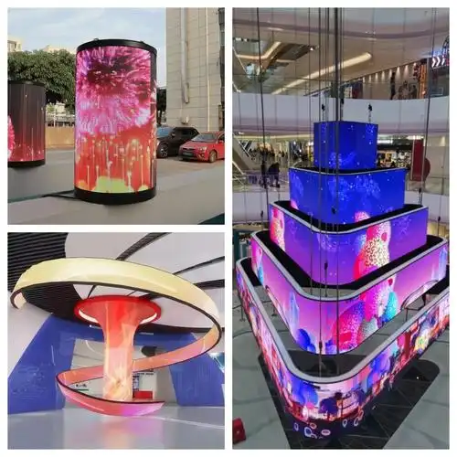 màn hình led cong