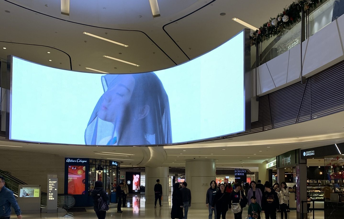 MÀN HÌNH LED CONG 