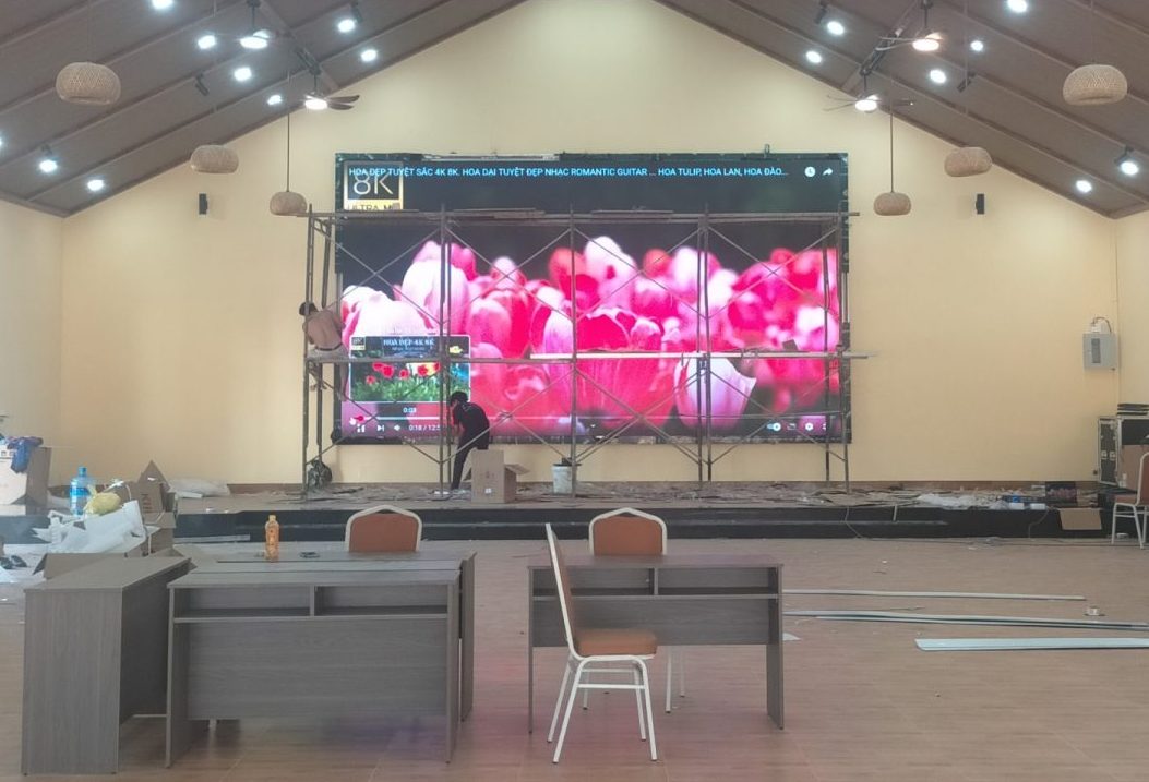 báo giá màn hình led hội trường