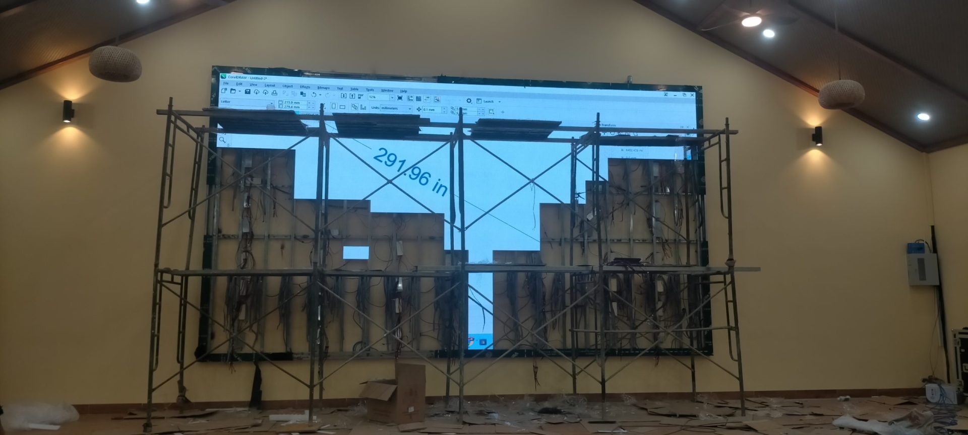 Màn hình led hội trường