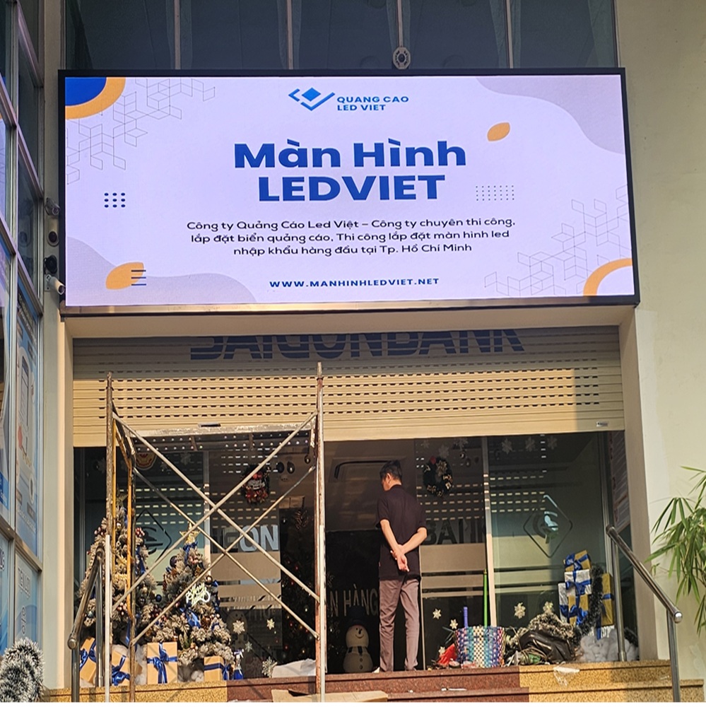 Thi Công Màn Hình LED P3 Ngoài Trời Thi Công Màn Hình LED P3 Ngoài Trời