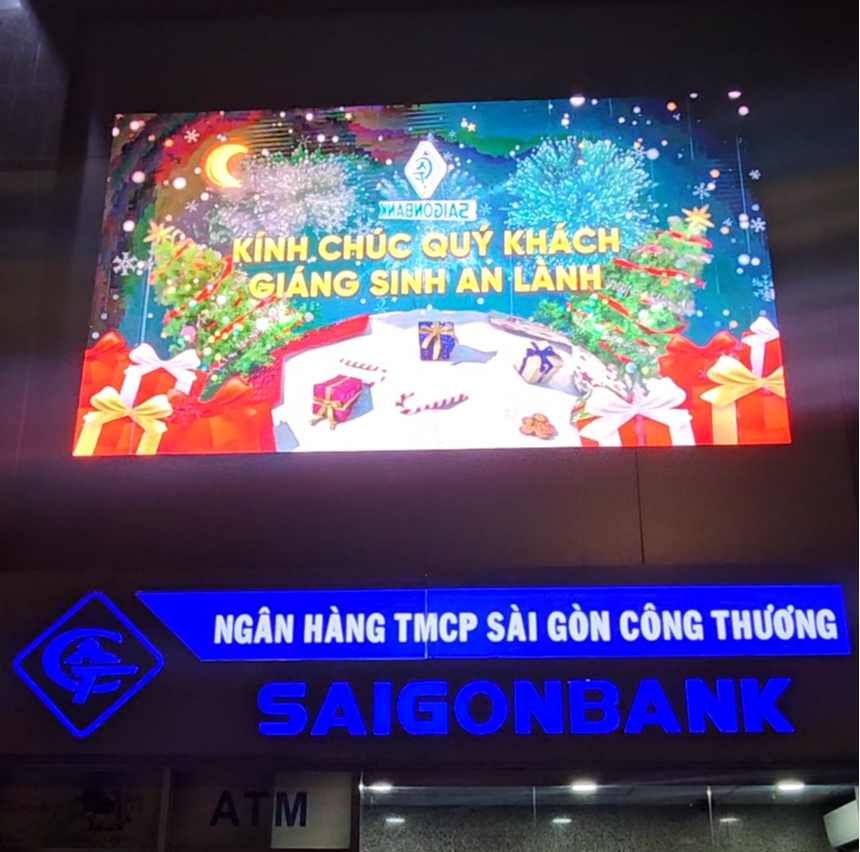 thi công màn hình led p4 ngoài trời