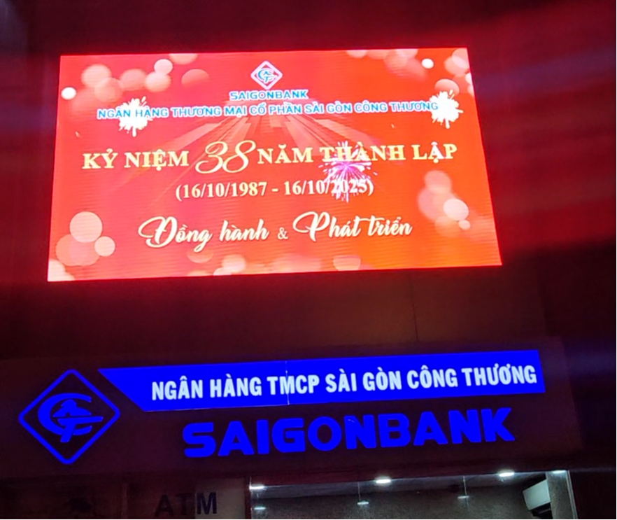 thi công màn hình led p4 ngoài trời